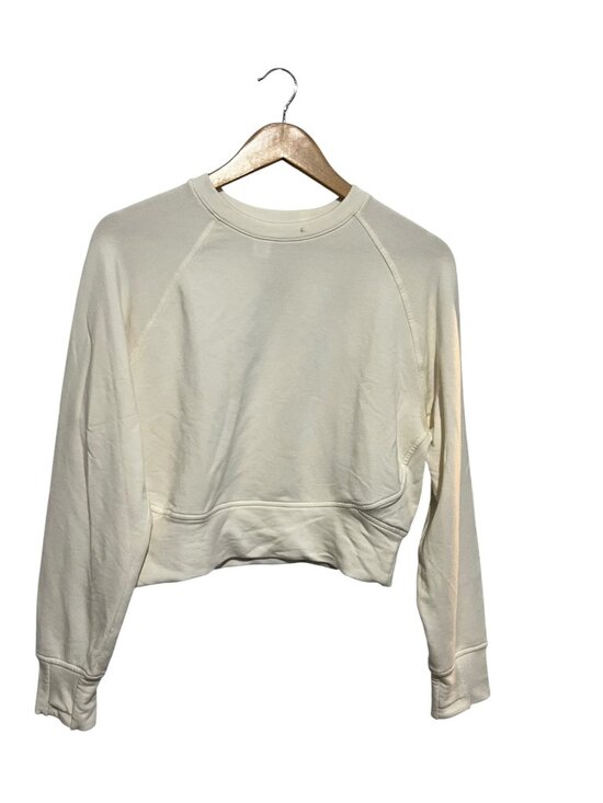 Athleta Other - Athleta Girl Sweatshirt Cream Girls Size 14